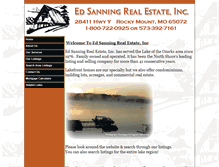 Tablet Screenshot of edsanning.com
